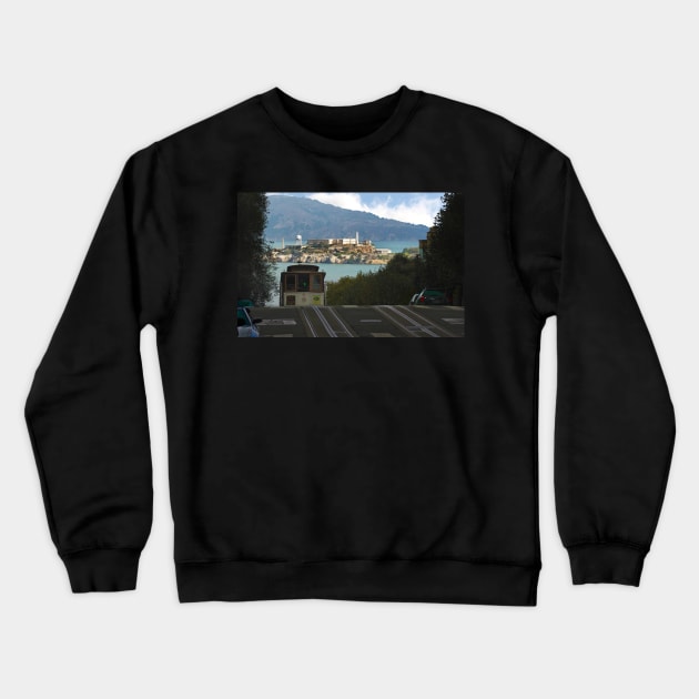 Hyde Street Line Crewneck Sweatshirt by daviddenny